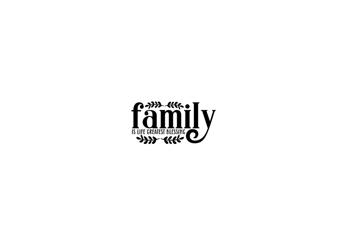 Family Blessing Throw Pillow | Farmhouse Quote Decorative Pillow | Home Family Gift